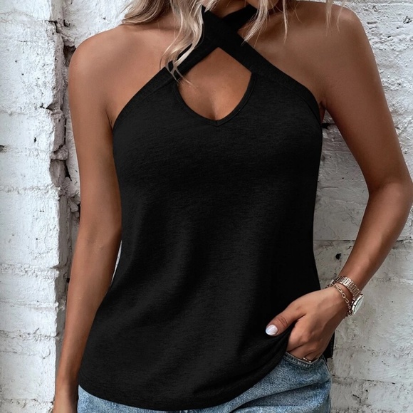 Boho Halter Minimalist Top - Picture 2 of 13